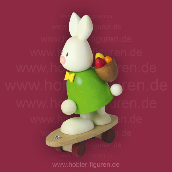 Max auf Skateboard