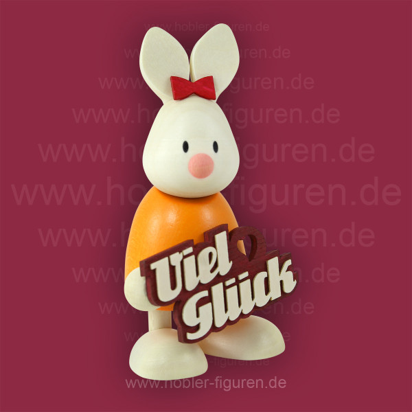 Emma mit "Viel Glück"