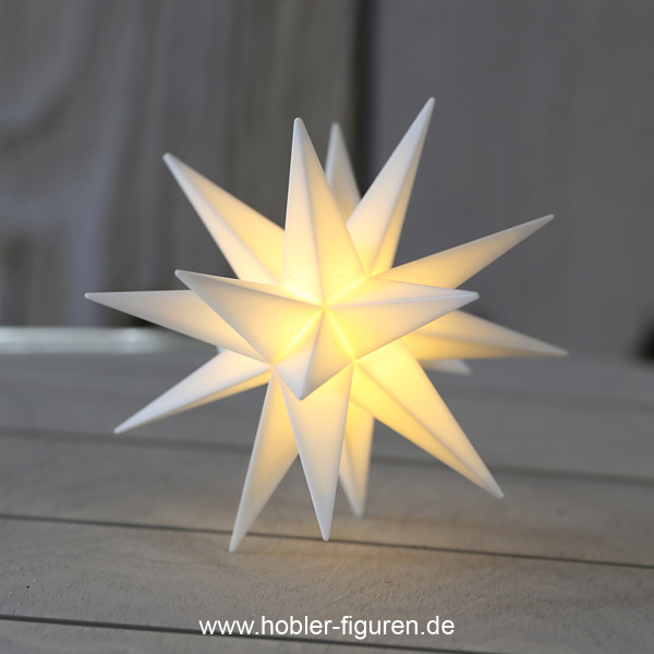 Kleiner Weihnachtsstern weiss 8cm