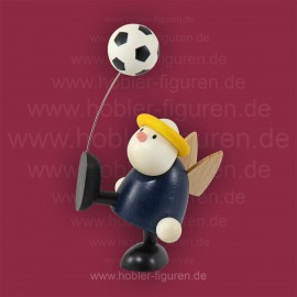 Hans mit Fußball Hochschuß