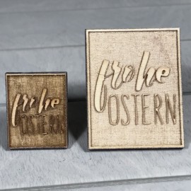 Stempel-Set - "Frohe Ostern" für Keramik