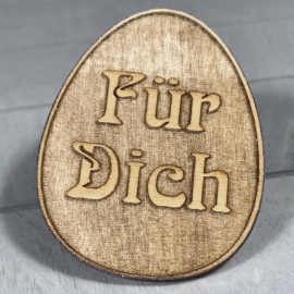 Stempel - "Für Dich" für Keramik