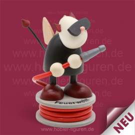 Teufel Gustav als Feuer(wehr) Teufel