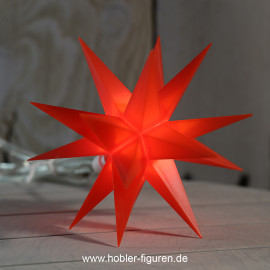 Weihnachtsstern rot 12 cm