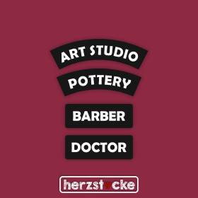 Stamp - Store Signs - Art Studio, Pottery, Barber, Doctor